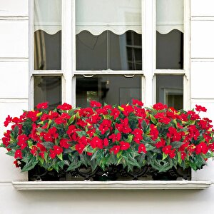 Canlı Renkli Kadife Dokulu Kaliteli Yapay Menekşe Demeti 40 Cm