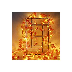 Sonbahar Renkli 2 Metre 30 Cm Dekor Yapay Sarmaşık 12'li