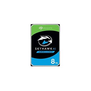 8tb Skyhawk Ai 256mb 3.5 ” Sata 3 7200 Rpm 7-24 Güvenlik Diski 7/24 Harddisk