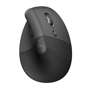 Lift Sessiz Kablosuz Ergonomik Dikey Mouse - Siyah