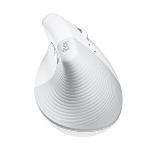 Logi̇tech Li̇ft Sessi̇z Kablosuz Ergonomi̇k Di̇key Mouse Beyaz 910-006475
