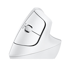 Logi̇tech Li̇ft Sessi̇z Kablosuz Ergonomi̇k Di̇key Mouse Beyaz 910-006475