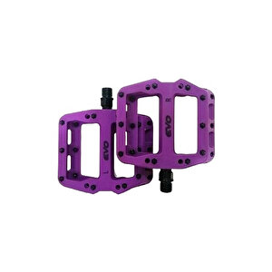 Evo Mor Plastik Rulmanlı Platform Çivili Bisiklet Pedalı