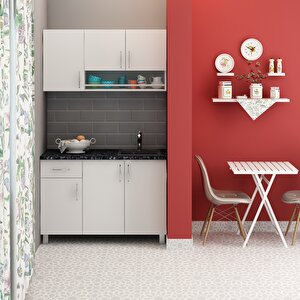 120 Cm Gölyazı Mini Mutfak Dolabı