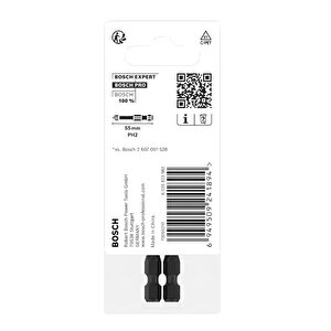 Bosch Boschpro Phillips Impact Bit  Ph2 55 Mm 2 Li