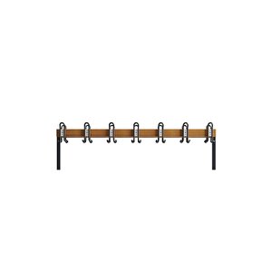 Ayakkabılıklı 4 Ayaklı Çift Taraflı Bank, 14 Kanca, 150x85x170 Cm, Spor Bankı