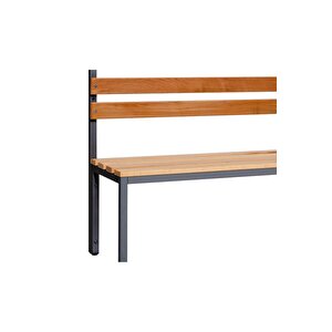 Ayakkabılıksız 4 Ayaklı Tek Taraflı Bank, 5 Kanca, 100x43x170 Cm, Spor Bankı