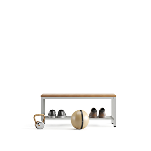 Soyunma Odaları Için Bank, Ayakkabılıklı Bank Gxyxd: 100x42x40 Cm, Spor Bankı