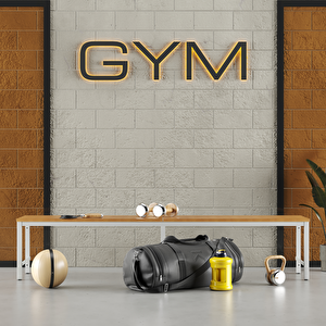 Soyunma Odaları Için Bank Gxyxd: 200x42x40 Cm,  Vestiyer Bankı, Spor Bankı