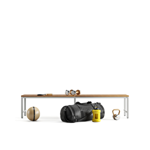 Soyunma Odaları Için Bank Gxyxd: 200x42x40 Cm,  Vestiyer Bankı, Spor Bankı