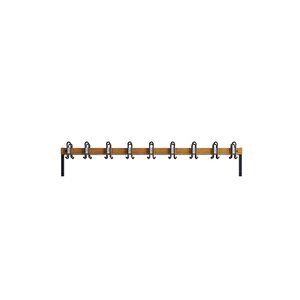 Ayakkabılıklı 6 Ayaklı Tek Taraflı Bank, 9 Kanca, 200x43x170 Cm, Spor Bankı