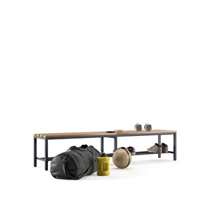 Soyunma Odaları Için Bank Ayakkabılıklı Bank Gxyxd: 200x42x40 Cm, Spor Bankı