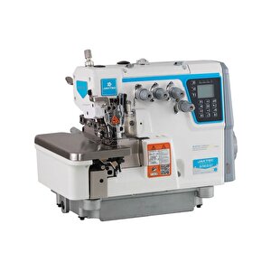 Jaktec F940 5 Iplik Otomatik Overlok Makinesi Servo Motor + Tabla