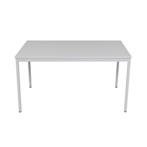 Çok Amaçlı 140 Cm Masa, Yemek Masası, Ofis Çalışma Masası, Bilgisayar Masası, Gri