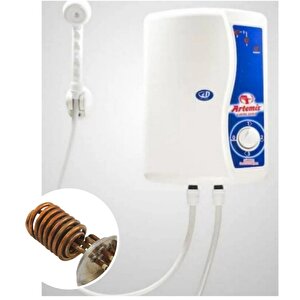 Bakır Rezistanslı Elektrikli Şofben Artemis