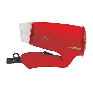 Ksk438 Arvinda Seyahat Ti̇pi̇ Saç Kurutma Makinesi - Kırmızı