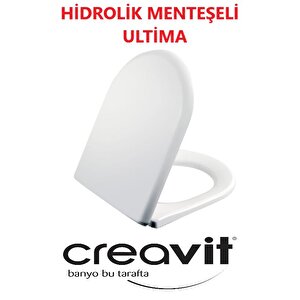 Creavit Amasra Ultima Droplast Soft Klozet Kapağı Beyaz Kc0103.03.0000e