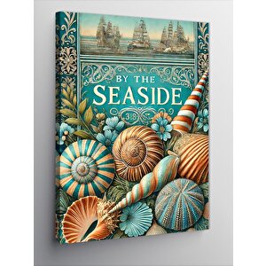 Kanvas Tablo Deniz Kabukları 50x70 cm