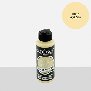 Hybrid Akrilik Boya Multisurface H-007 Açık Sarı 120 ml