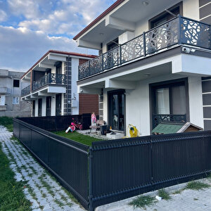 Euro Panel Tel Kaplama Düz Model Antrasit H: 0,63m * L: 2,5m