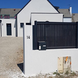 Euro Panel Tel Kaplama Düz Model Antrasit H: 0,63m * L: 2,5m
