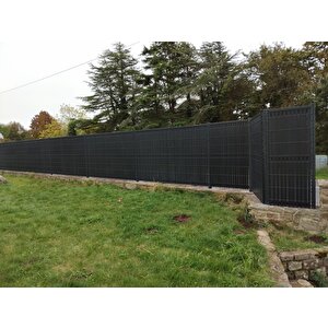 Euro Panel Tel Kaplama Düz Model Antrasit H: 1,73m * L: 2,5m