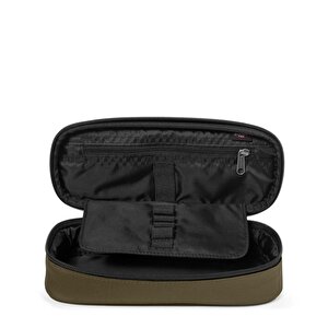 Oval Single Kalem Kutusu Kalemlik Army Olive J32