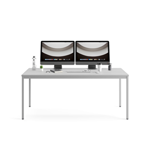 Çok Amaçlı 160 Cm Masa, Yemek Masası, Ofis Çalışma Masası, Bilgisayar Masası, Gri