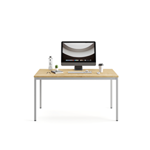Çok Amaçlı 140 Cm Masa, Yemek Masası, Ofis Çalışma Masası, Bilgisayar Masası, Safir Meşe