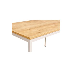 Çok Amaçlı Masa 160cm, Yemek Masası, Ofis Çalışma Masası, Bilgisayar Masası, Meşe Renk