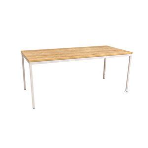 Çok Amaçlı Masa 180cm, Yemek Masası, Ofis Çalışma Masası, Bilgisayar Masası, Meşe Renk