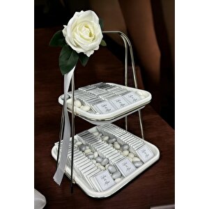 Fern Kız İsteme Çikolatası Ve İsteme Çiçeği Buket Set