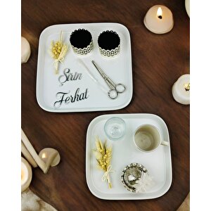 Bliss Porselen Söz Tepsisi
