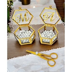 Viva Gold Altıgen Yüzük Yükselticisi Ve Söz Makası Seti Siyah