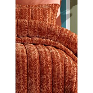 Elart Comfort Yeni Nesil Uykuseti - 3 Parça Velvet Tarçın (230x220cm)
