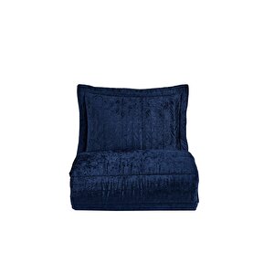 Elart Comfort Yeni Nesil Uykuseti - 3 Parça Velvet Lacivert (230x220cm)