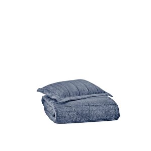 Elart Comfort Yeni Nesil Uykuseti - 6 Parça Velvet Mavi (230x220cm)