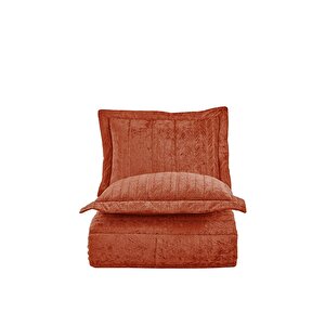 Elart Comfort Yeni Nesil Uykuseti - 6 Parça Velvet Tarçın (230x220cm)