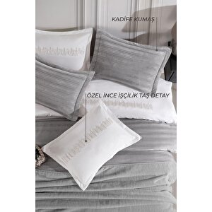 Elart Luxury Çeyiz Paketi Gri 11 Parça