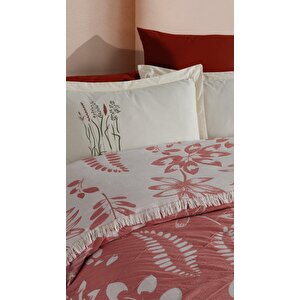 Elart Natural Series Leaf Yatak Seti 6 Parça Tarçın