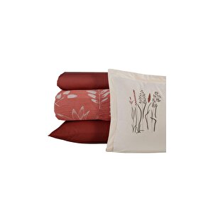 Elart Natural Series Leaf Yatak Seti 6 Parça Tarçın