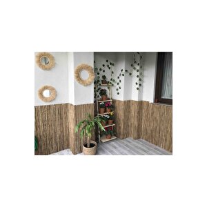 50 Cm X 3 Metre Kamış Hasır Balkon Çiti