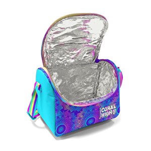 Thermo Beslenme Çantası Pembe Turkuaz Fil Desenli 11883