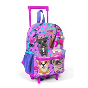 Anaokulu Çekçekli Sırt Çantası Köpek Desenli 24050