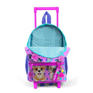Anaokulu Çekçekli Sırt Çantası Köpek Desenli 24050