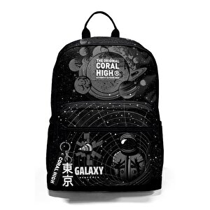 Coral High Galaxy Desenli Büyük Boy Okul Sırt Çantası 23644