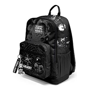 Coral High Galaxy Desenli Büyük Boy Okul Sırt Çantası 23644