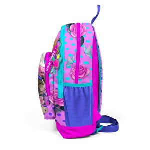 Coral High Pembe Köpek Desenli Büyük Boy Okul Sırt Çantası 23750