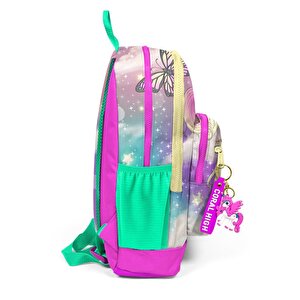 Coral High Unicorn Desen Büyük Boy Okul Sırt Çantası 23733
