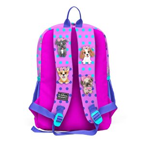 Coral High 2li Set Köpek Desenli Okul Çantası Beslenme 23750